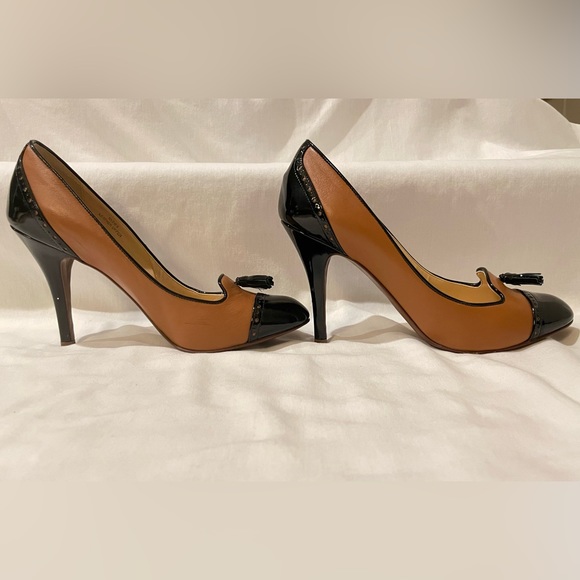 COPY - Pre-Owned J.Crew Mona Tassel Heels 10203 - Picture 3 of 8